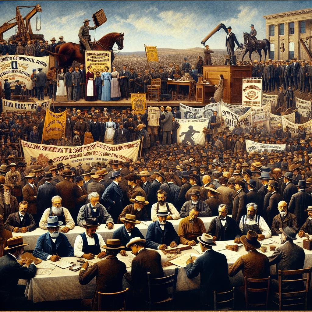 Historische Meilensteine der Gewerkschaftsarbeit im Südwesten